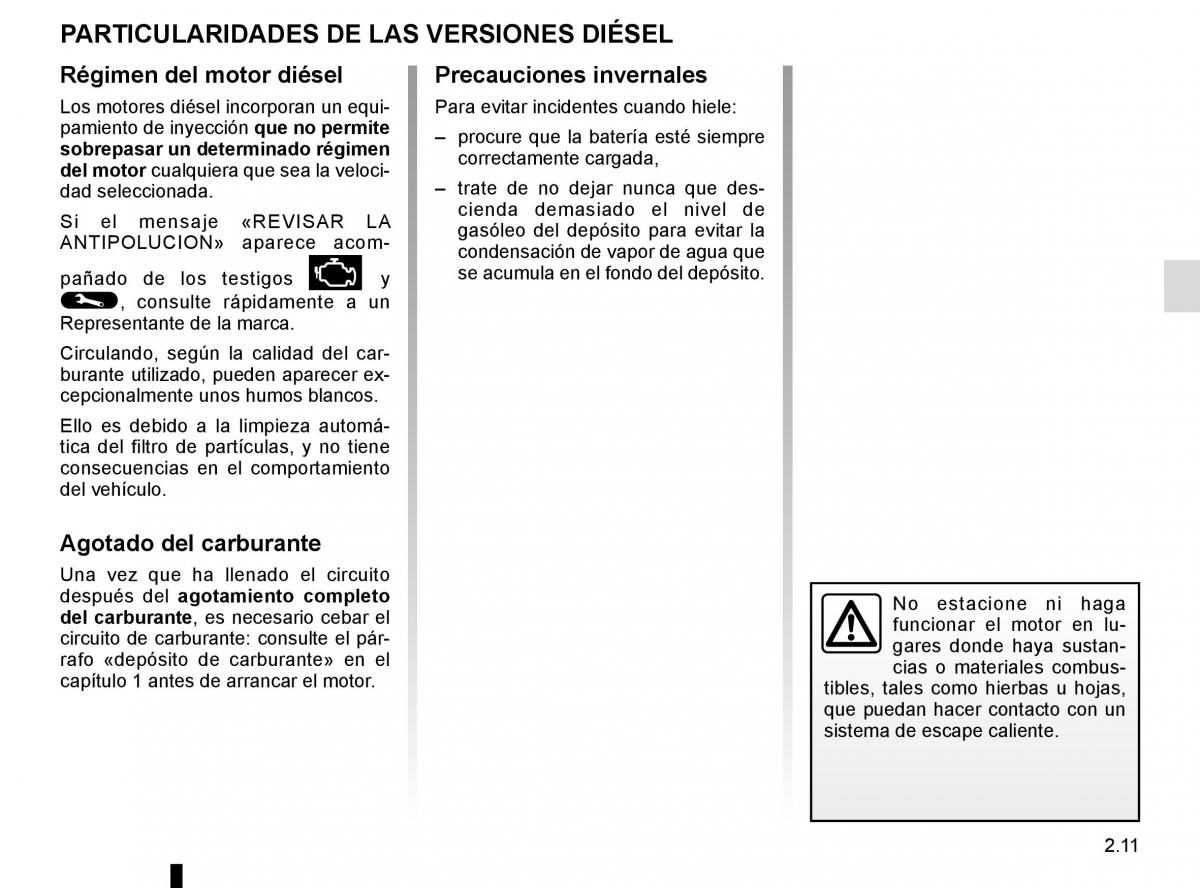 Renault Clio IV 4 manual del propietario / page 101