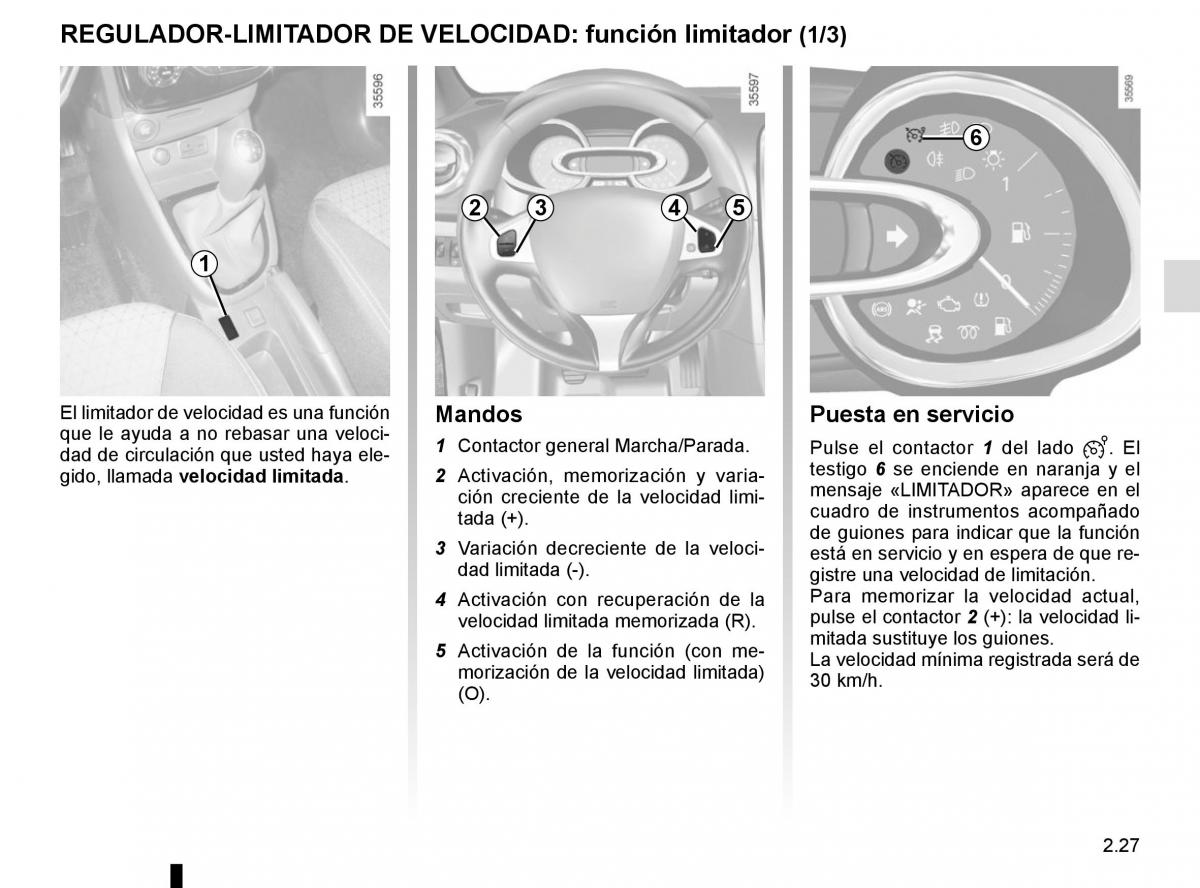 Renault Clio IV 4 manual del propietario / page 117