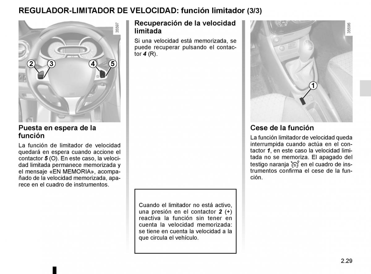 Renault Clio IV 4 manual del propietario / page 119