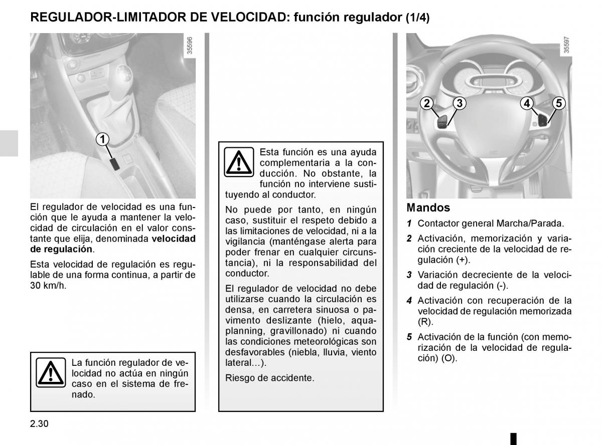 Renault Clio IV 4 manual del propietario / page 120