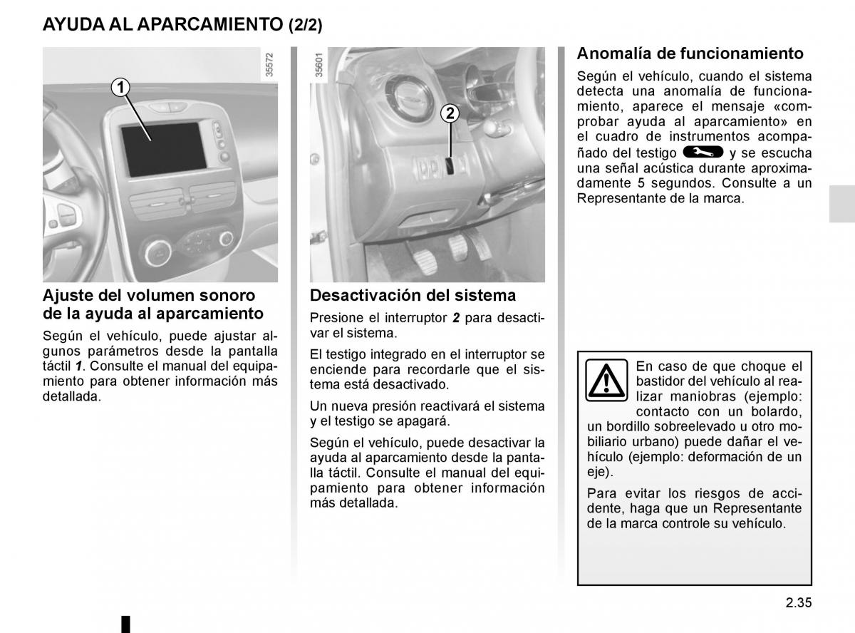 Renault Clio IV 4 manual del propietario / page 125