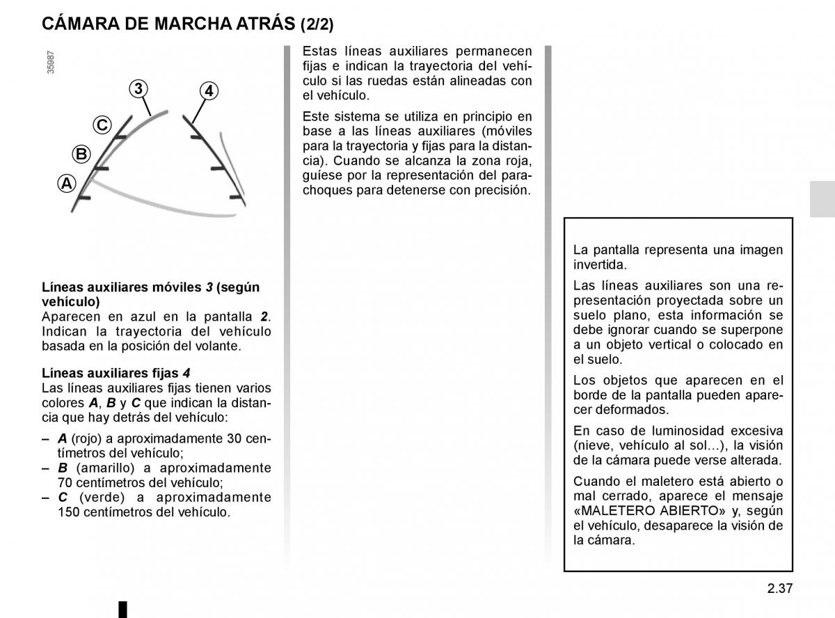 Renault Clio IV 4 manual del propietario / page 127