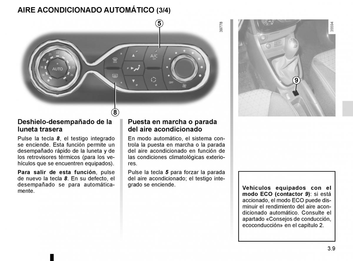 Renault Clio IV 4 manual del propietario / page 139