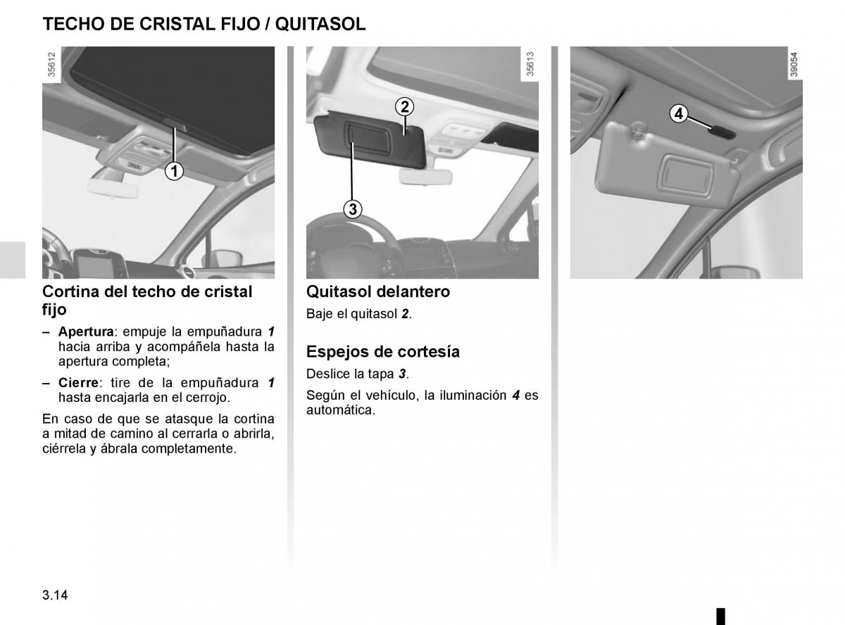 Renault Clio IV 4 manual del propietario / page 144