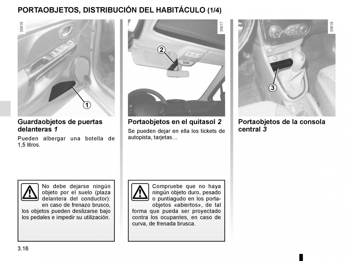 Renault Clio IV 4 manual del propietario / page 146