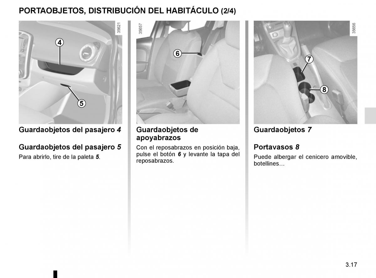 Renault Clio IV 4 manual del propietario / page 147