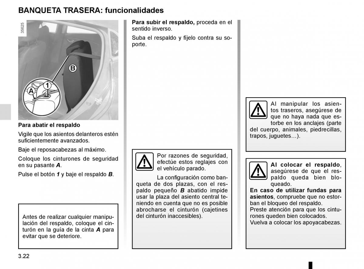 Renault Clio IV 4 manual del propietario / page 152