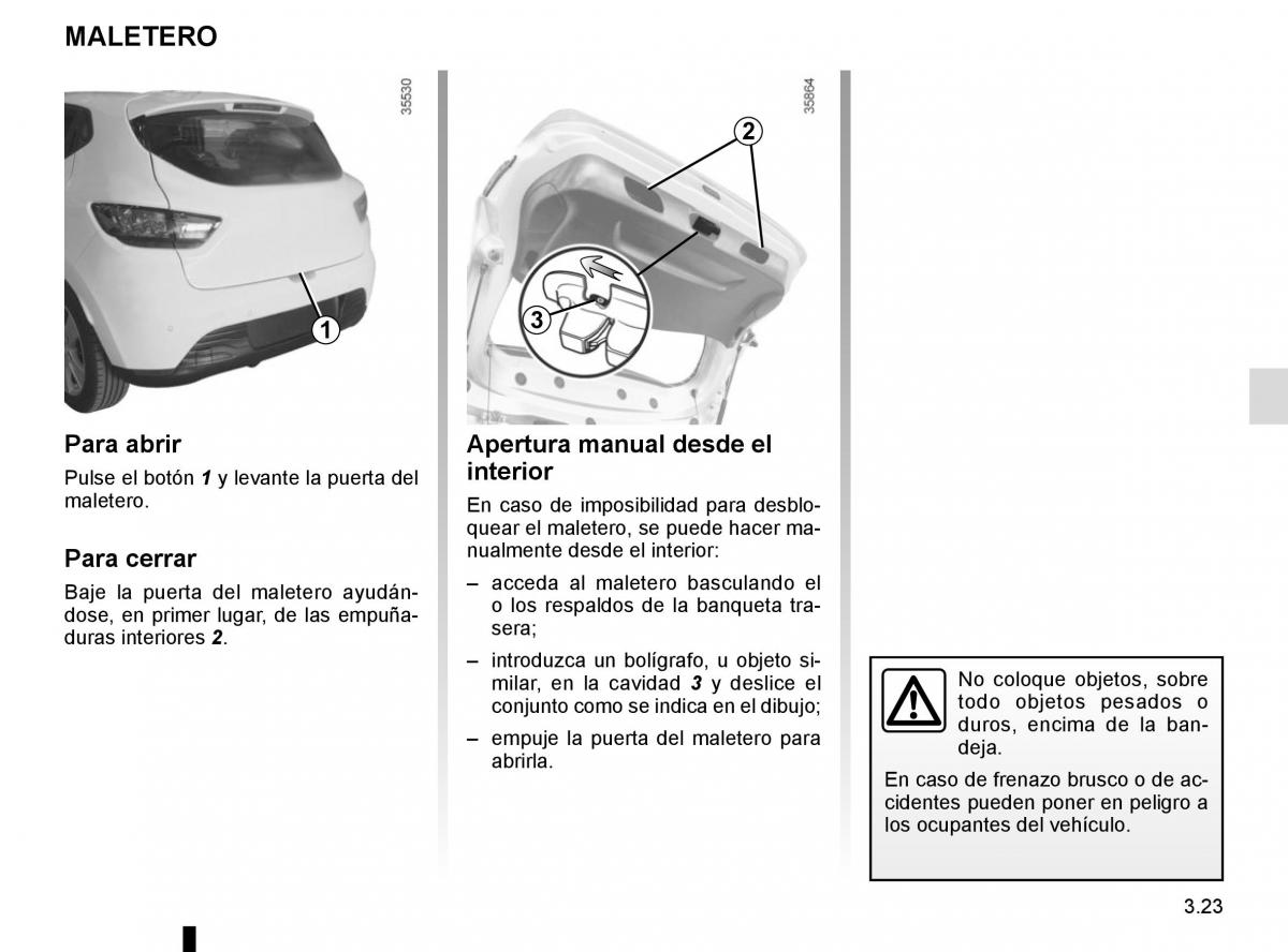 Renault Clio IV 4 manual del propietario / page 153