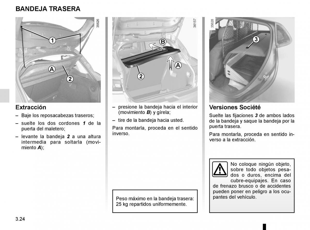 Renault Clio IV 4 manual del propietario / page 154