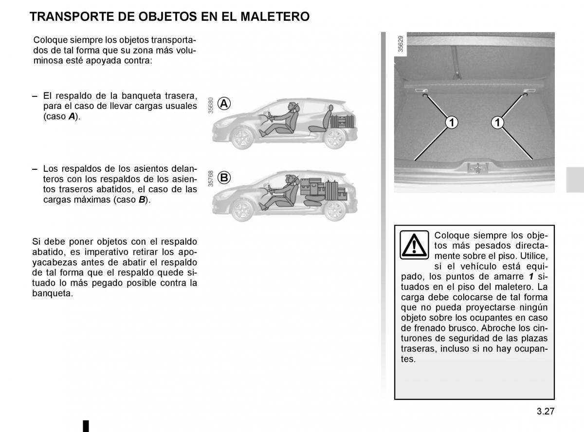 Renault Clio IV 4 manual del propietario / page 157