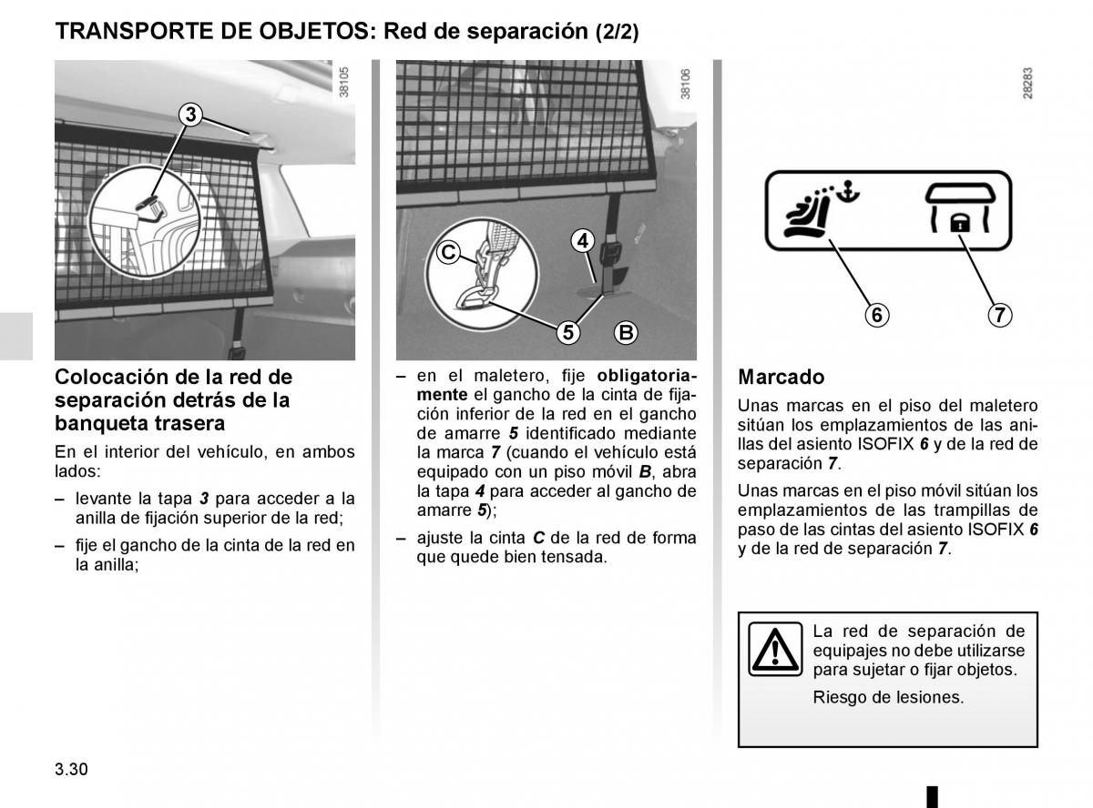 Renault Clio IV 4 manual del propietario / page 160