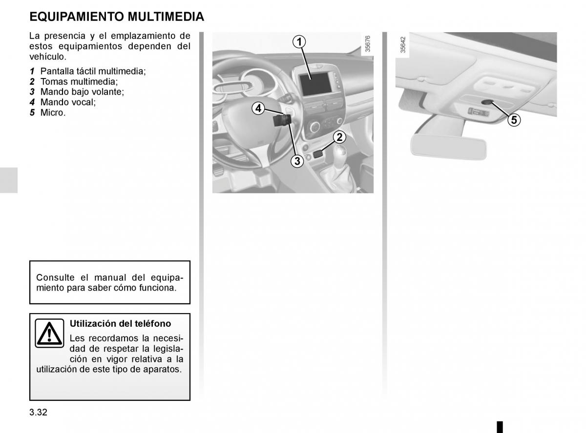 Renault Clio IV 4 manual del propietario / page 162