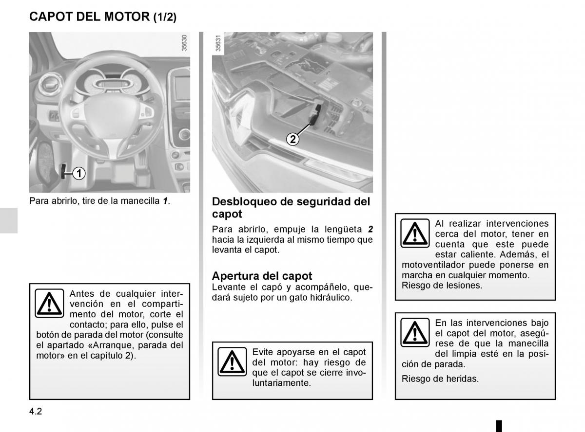 Renault Clio IV 4 manual del propietario / page 164