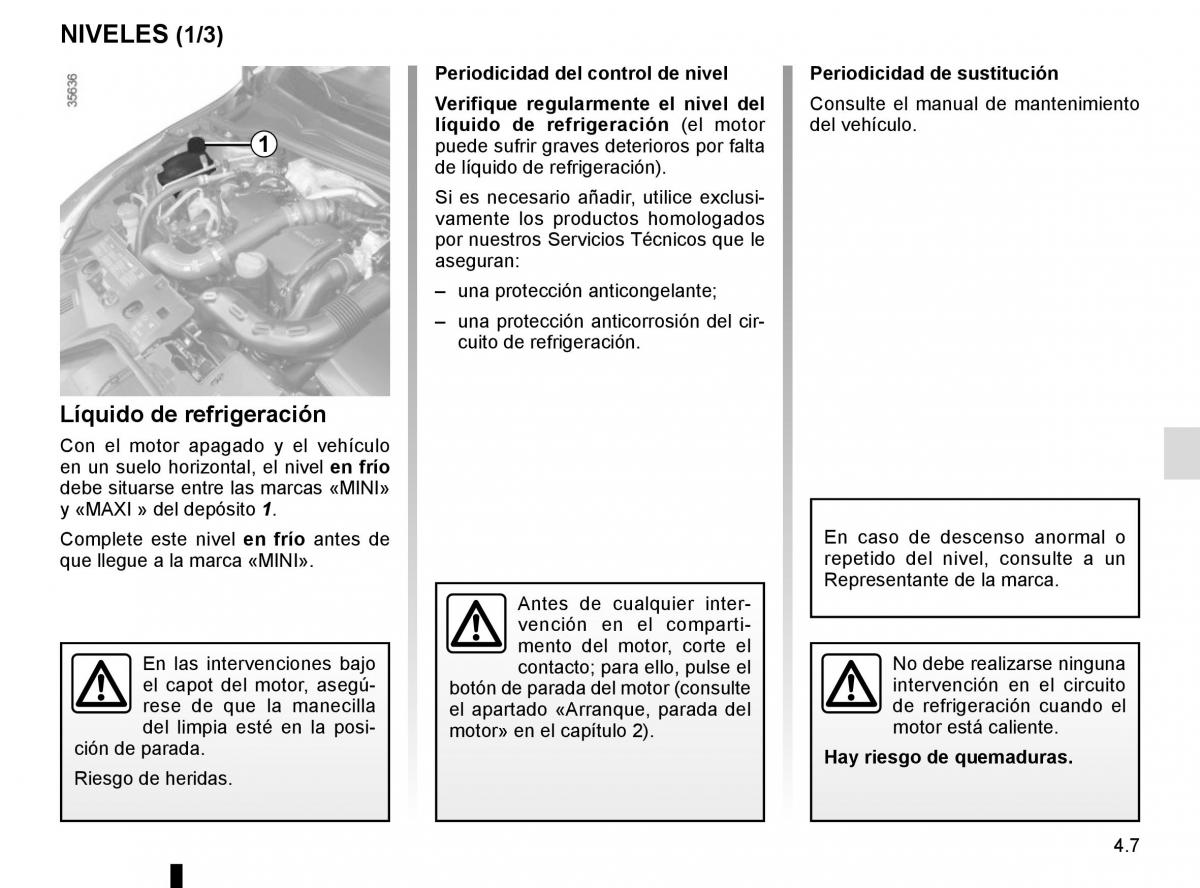 Renault Clio IV 4 manual del propietario / page 169