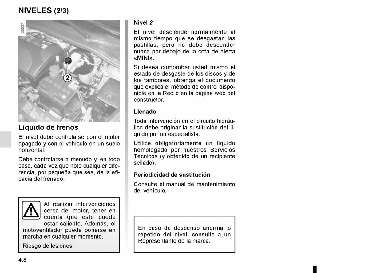 Renault Clio IV 4 manual del propietario / page 170