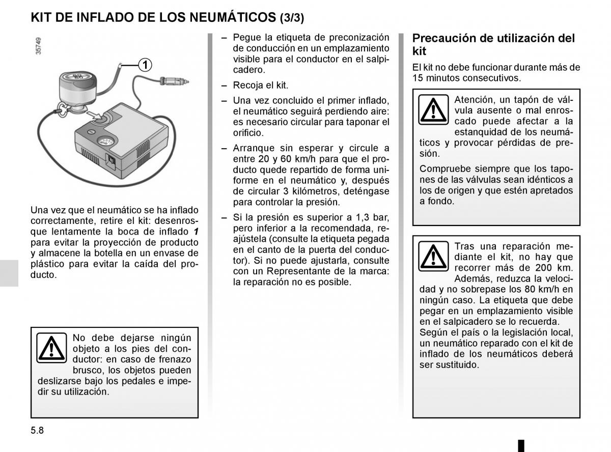 Renault Clio IV 4 manual del propietario / page 186