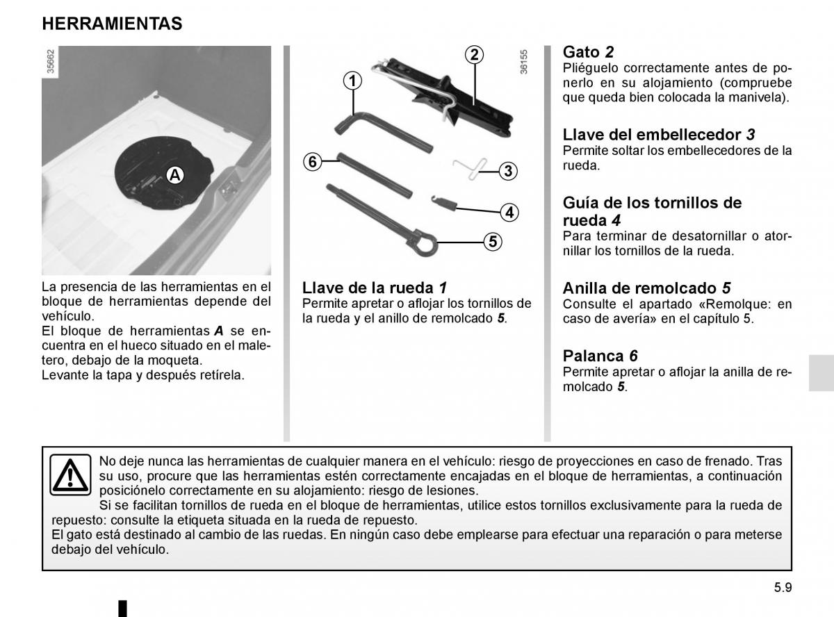 Renault Clio IV 4 manual del propietario / page 187