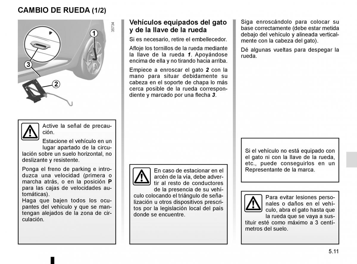 Renault Clio IV 4 manual del propietario / page 189