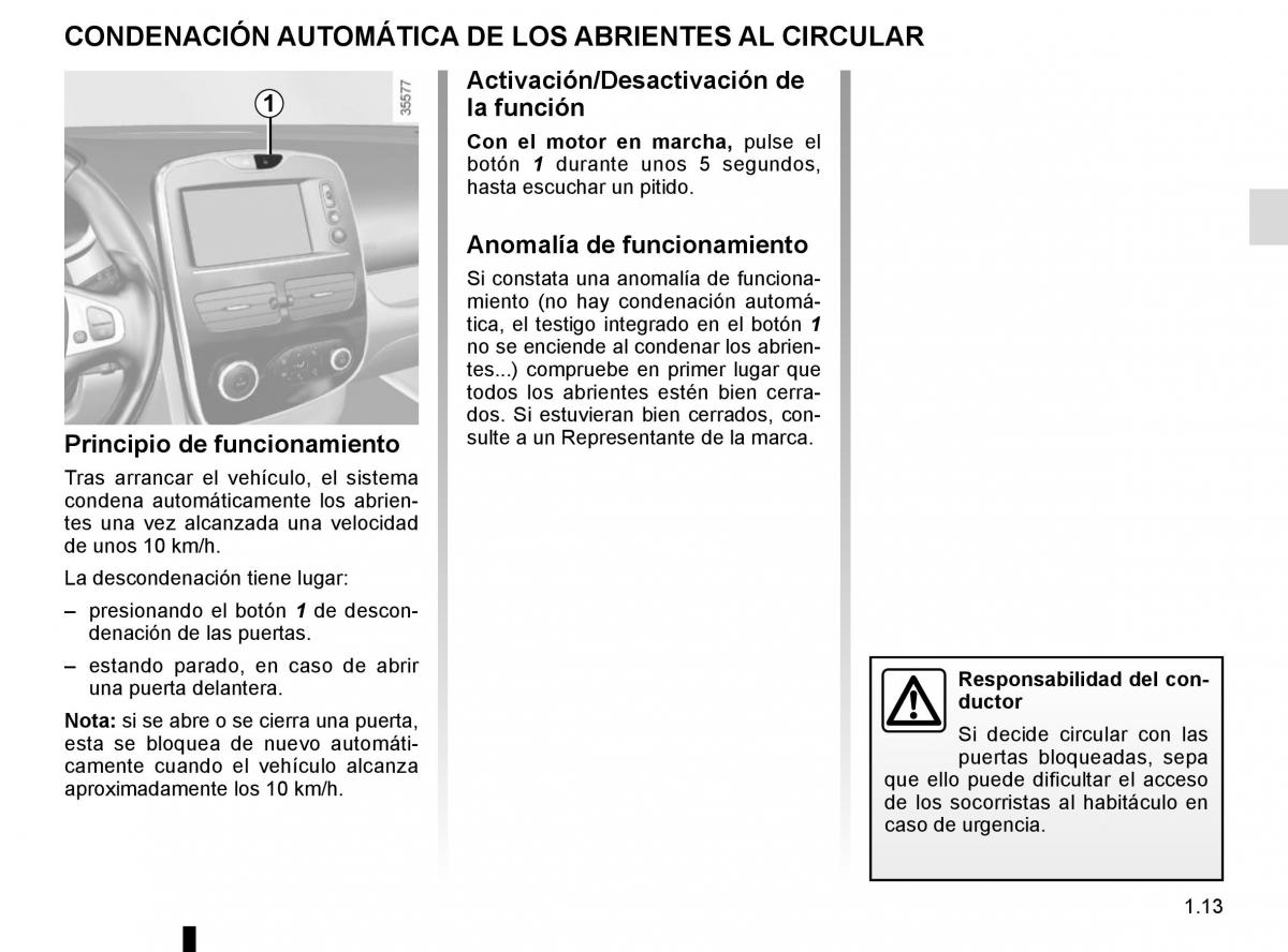 Renault Clio IV 4 manual del propietario / page 19