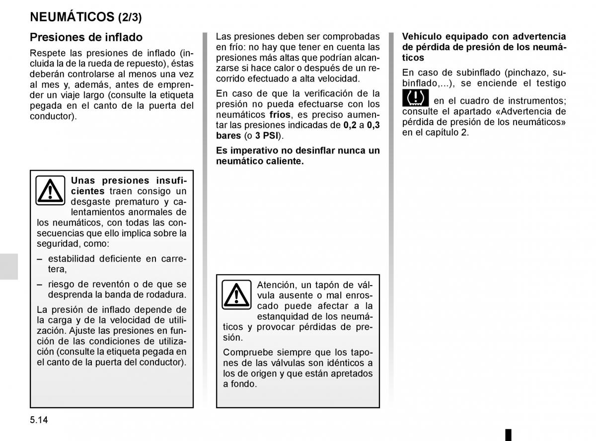 Renault Clio IV 4 manual del propietario / page 192