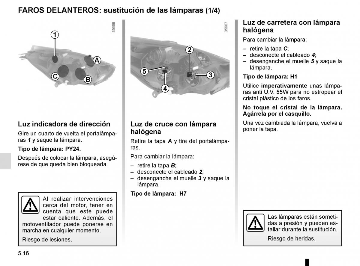 Renault Clio IV 4 manual del propietario / page 194