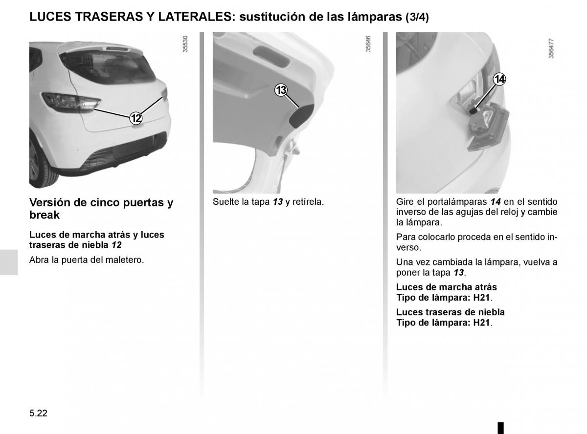 Renault Clio IV 4 manual del propietario / page 200