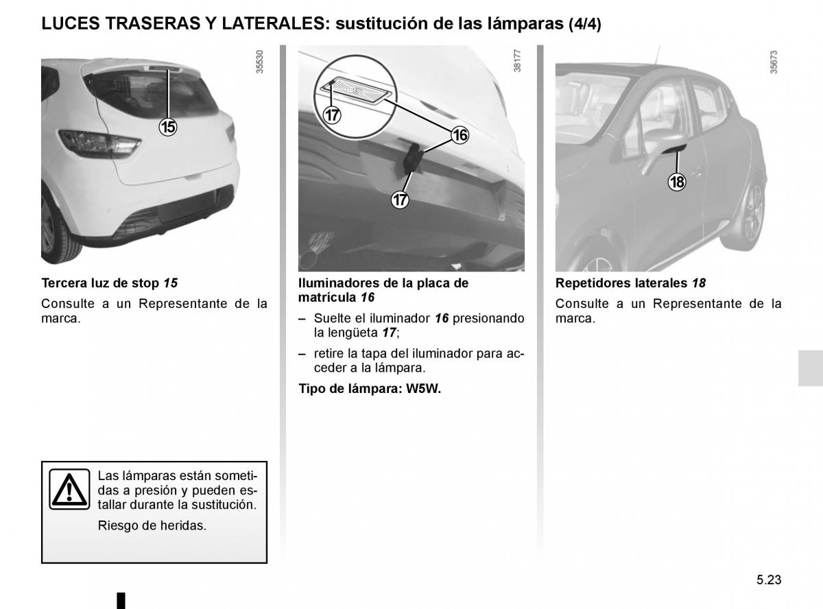 Renault Clio IV 4 manual del propietario / page 201