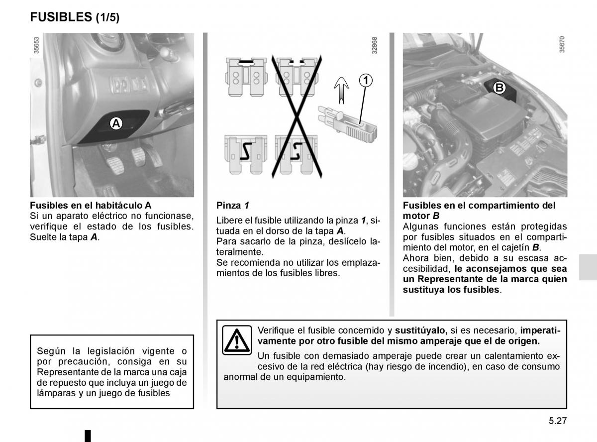 Renault Clio IV 4 manual del propietario / page 205