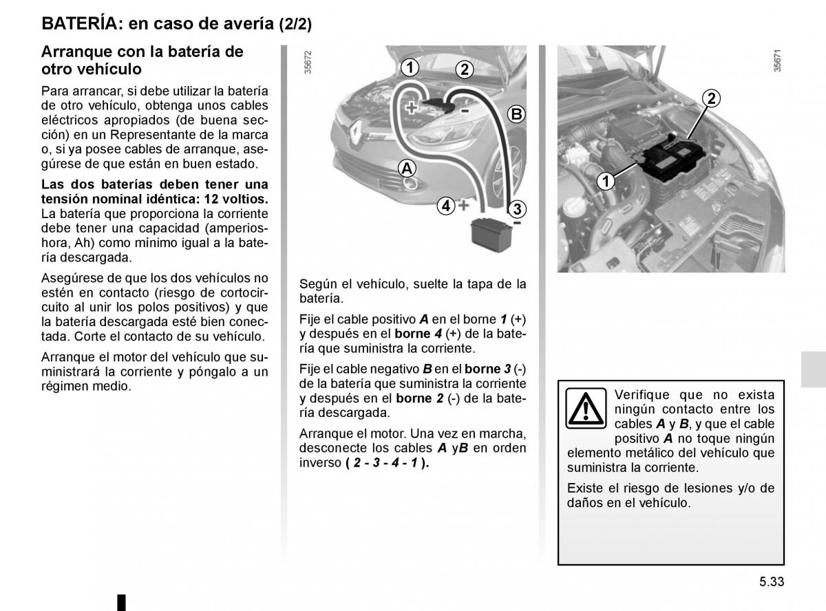 Renault Clio IV 4 manual del propietario / page 211