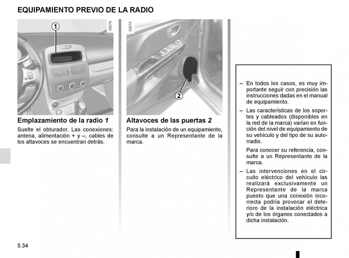 Renault Clio IV 4 manual del propietario / page 212