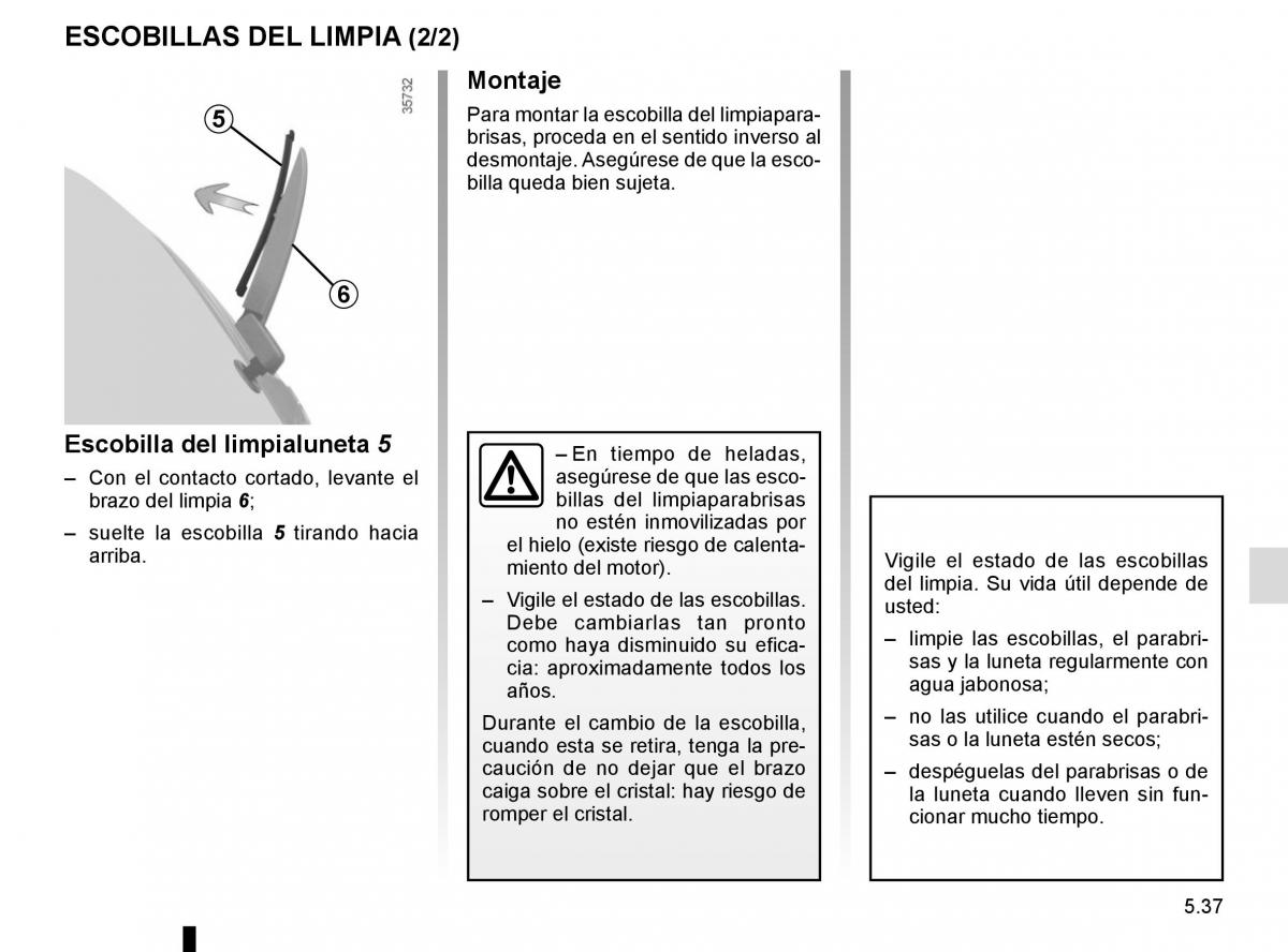 Renault Clio IV 4 manual del propietario / page 215