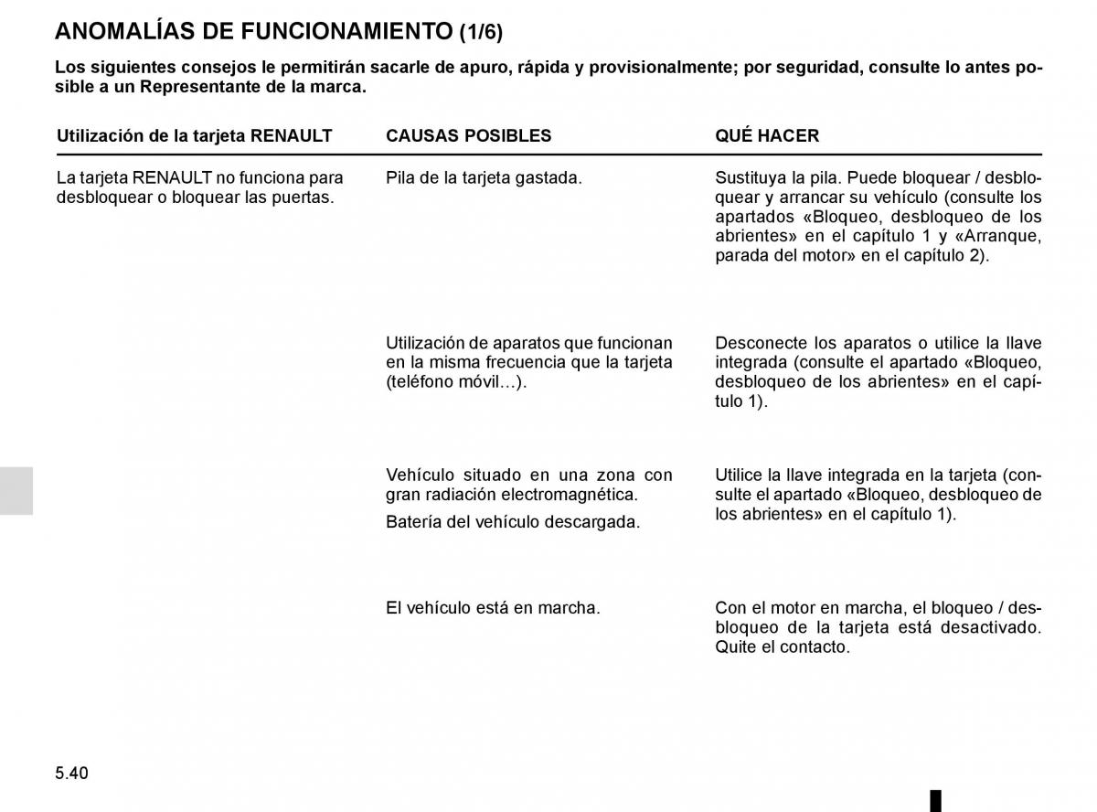 Renault Clio IV 4 manual del propietario / page 218