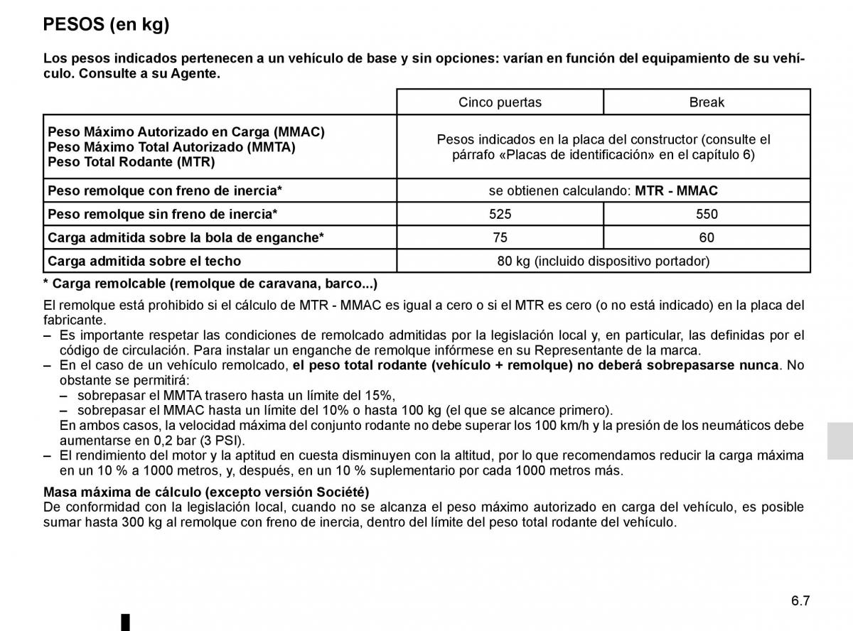 Renault Clio IV 4 manual del propietario / page 231