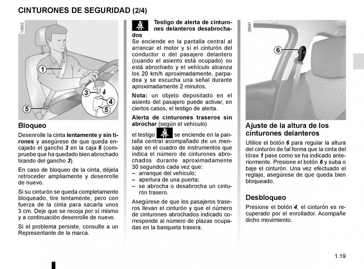 Renault Clio IV 4 manual del propietario / page 25