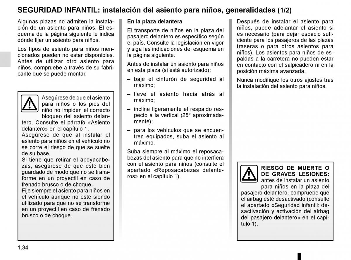 Renault Clio IV 4 manual del propietario / page 40