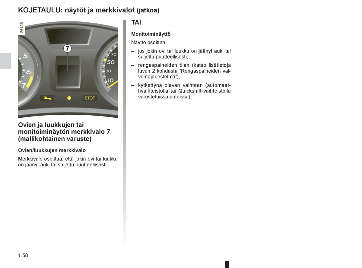 Renault Clio IV 4 omistajan kasikirja / page 66