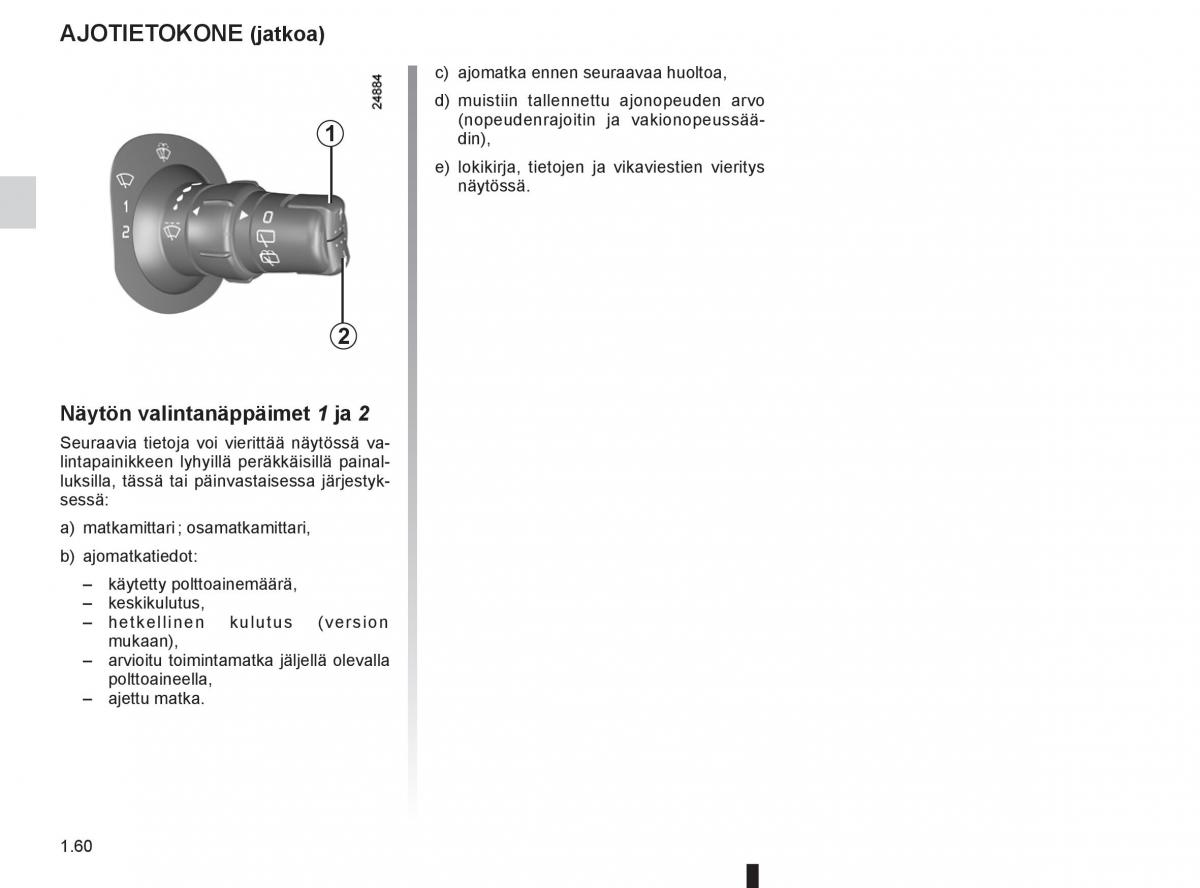 Renault Clio IV 4 omistajan kasikirja / page 68