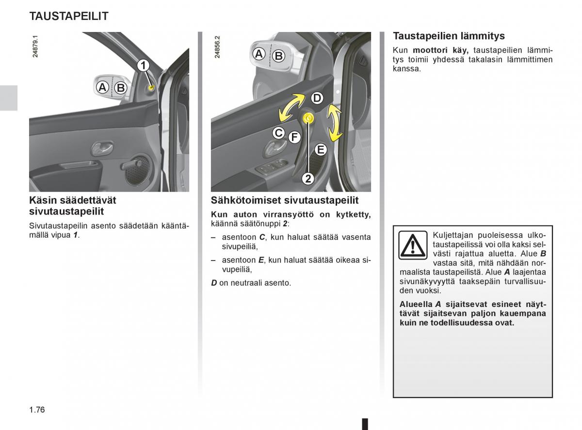 Renault Clio IV 4 omistajan kasikirja / page 84