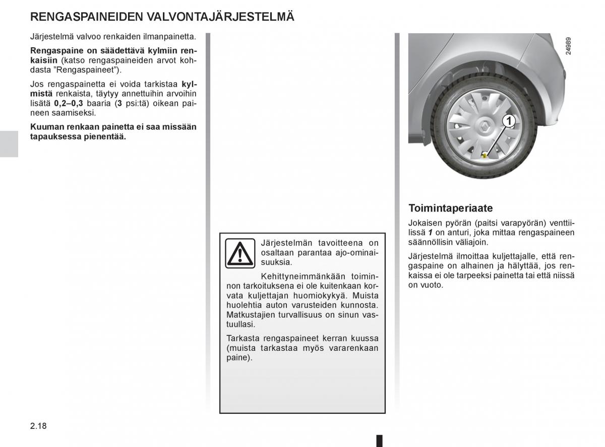 Renault Clio IV 4 omistajan kasikirja / page 116