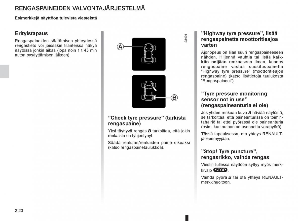 Renault Clio IV 4 omistajan kasikirja / page 118