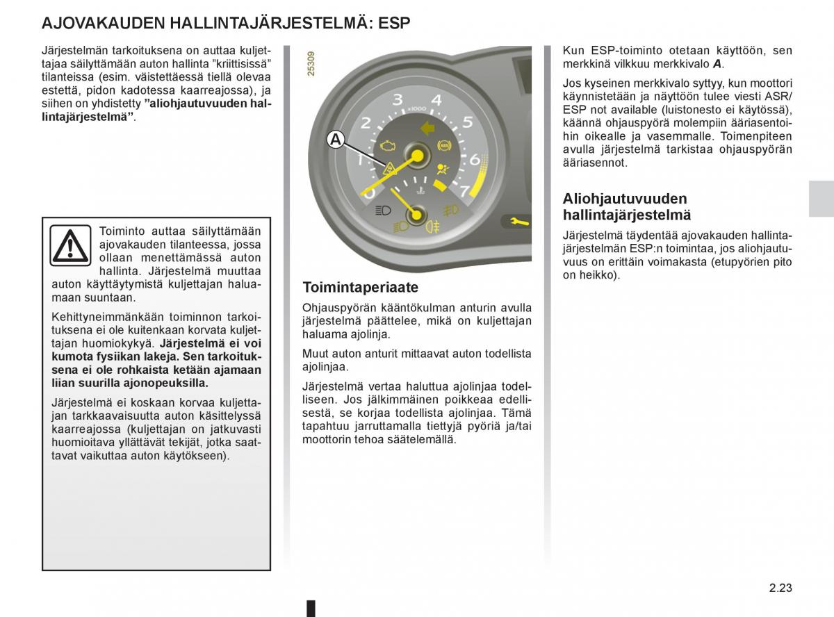 Renault Clio IV 4 omistajan kasikirja / page 121