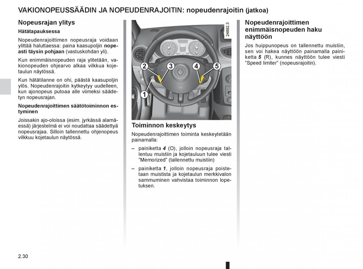 Renault Clio IV 4 omistajan kasikirja / page 128