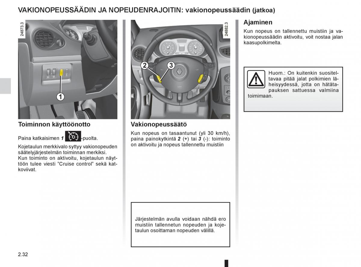 Renault Clio IV 4 omistajan kasikirja / page 130