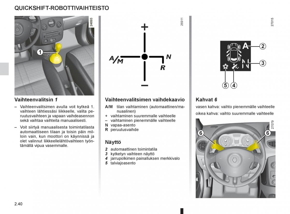 Renault Clio IV 4 omistajan kasikirja / page 138