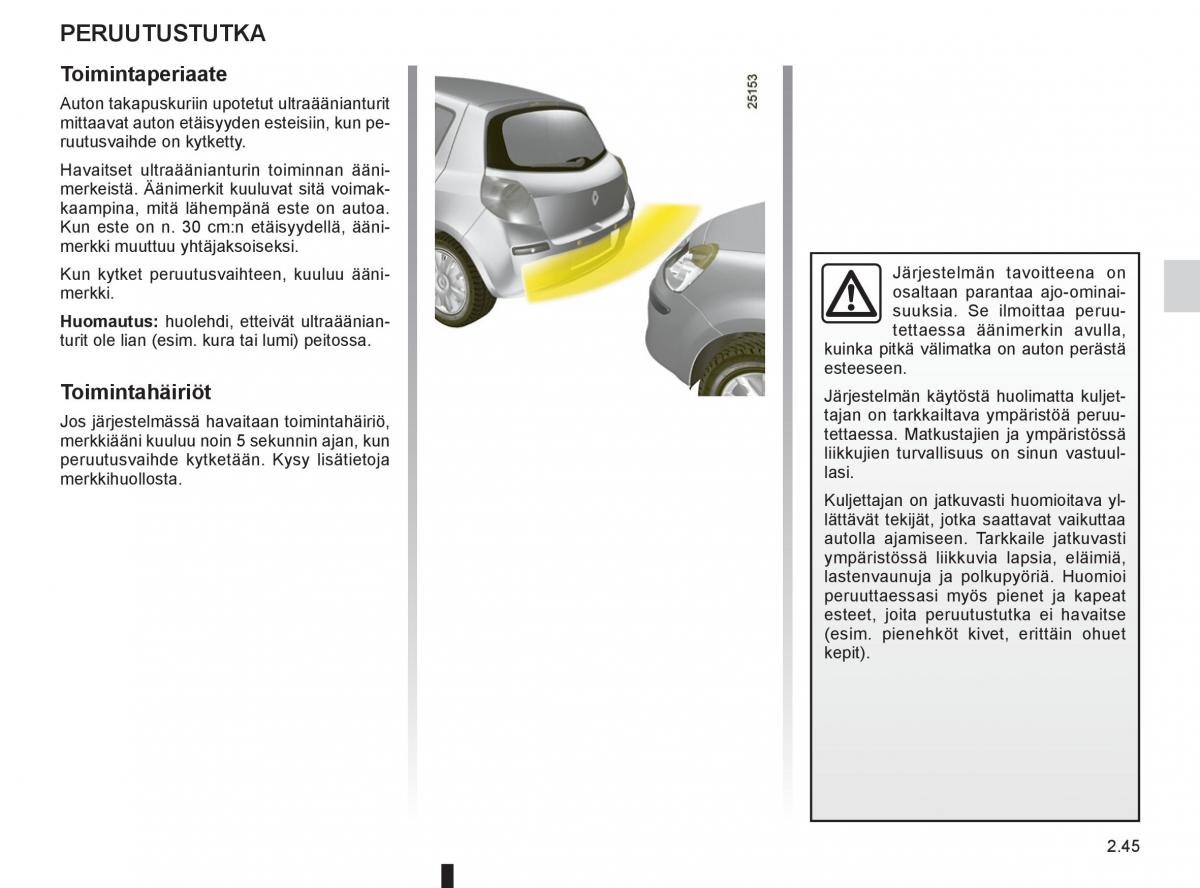 Renault Clio IV 4 omistajan kasikirja / page 143