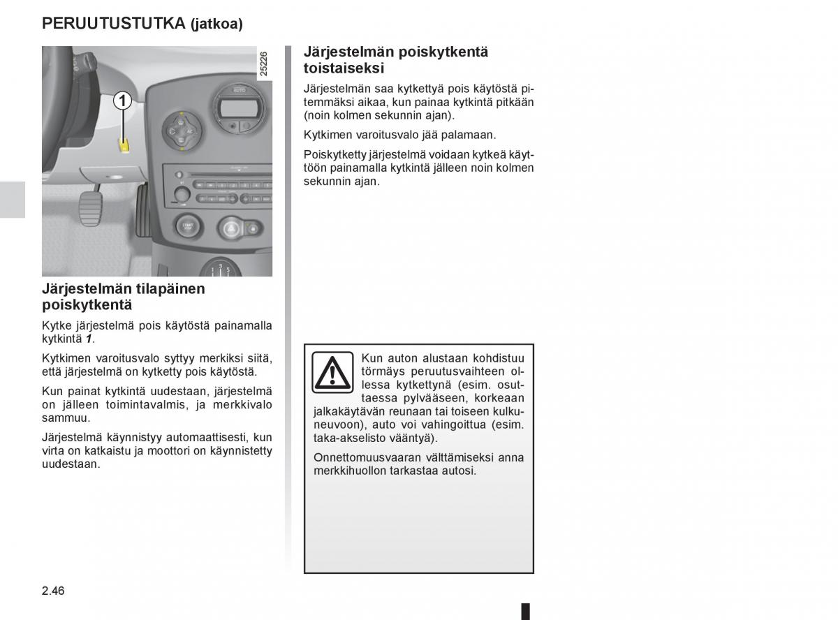 Renault Clio IV 4 omistajan kasikirja / page 144