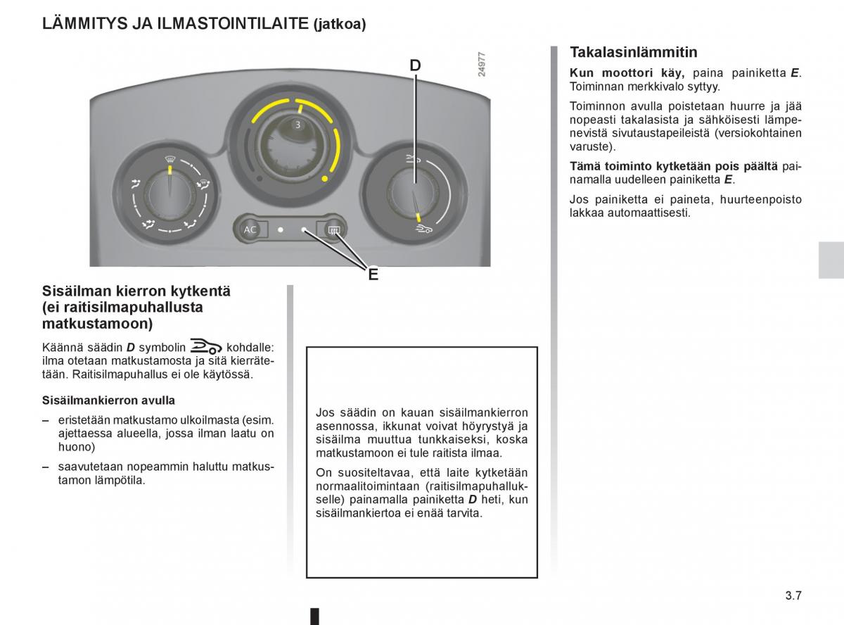 Renault Clio IV 4 omistajan kasikirja / page 151