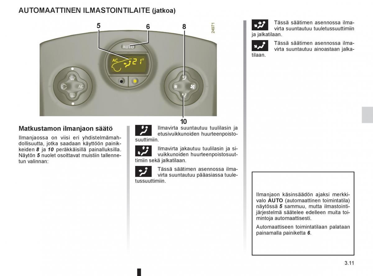 Renault Clio IV 4 omistajan kasikirja / page 155