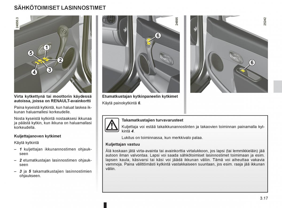 Renault Clio IV 4 omistajan kasikirja / page 161