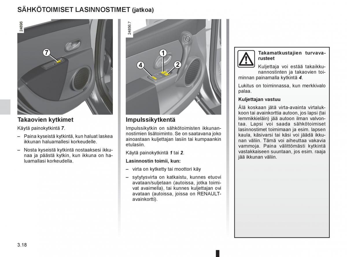 Renault Clio IV 4 omistajan kasikirja / page 162